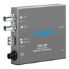 AJA 12G-AM-T 8-Channel AES audio Embedder/Disembedder with Single LC Fiber Transmitter - Coremicro