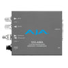 AJA 12G-SDI 4-Channel Analog Audio Embedder/Disembedder with Single ST Fiber Receiver - Coremicro