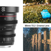 Meike Cine Lens 85mm T2.2 For Sony E-Mount - Coremicro