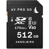 Angelbird 512GB AV Pro UHS-II SDXC Memory Card - Coremicro