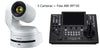 Panasonic AW-UE160 4K 20x PTZ 3-Camera + Free AW-RP150 Promotion (White) - Coremicro