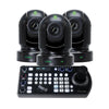 BirdDog Eyes P400 3x Full NDI 4K PTZ Camera with Controller (Black) - Coremicro