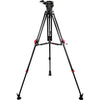 Cartoni Focus 8 Fluid Head with Red Lock Tripod System (75mm) - Coremicro