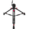 Cartoni Focus 8 Fluid Head with Red Lock Tripod System (75mm) - Coremicro