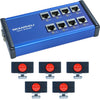 SKAARHOJ 8-Channel Tally Box System with 5 Tally Lights Kit - Coremicro