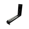 EtherWAN Din-rail Configuration for Z-Shaped Rack Horizontal Mounting Bracket for DIN-rail switches (EX78900/78000/73900, Black) - Coremicro