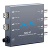 AJA FiDO-4T-MM Quad-Channel 3G-SDI to Multi-Mode LC Fiber Transmitter - Coremicro