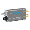 AJA FiDO-R-12G-ST Single Channel ST Fiber to 12G-SDI Receiver - Coremicro