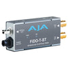 AJA FiDO-T-ST Single Channel 3G-SDI to  ST Fiber Transmitter - Coremicro