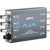 AJA HD10DA 1x6 HD/SD-SDI Re-Clocking Distribution Amplifier - Coremicro