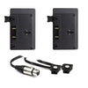 Hive Lighting Hornet 200-C Dual Gold-Mount Battery Plate Kit W/Y Cable - Coremicro