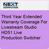 NextComputing 3rd Year Warranty Coverage for Livestream HD51 - Coremicro