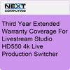 NextComputing 3rd Year Warranty Coverage for Livestream HD550 4K - Coremicro