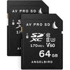 Angelbird 128GB Match Pack for the Fujifilm X-T3 (2 x 64GB) - Coremicro