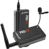 Azden PRO-XR Digital Camera-Mount Wireless Omni Lavalier Microphone System (2.4 GHz) - Coremicro