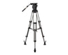 Libec RSP-750M Professional Aluminum Tripod System with Mid-level Spreader for ENG Setups - Coremicro