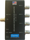 Osprey SDAR-4 Equalized & Reclocked 3G Distribution Amplifier - Coremicro