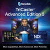 Vizrt TriCaster Advanced Edition 3 Software Coupon Code for Systems Running Advanced Edition v1 or v2 (Promo Pricing, Download) - Coremicro