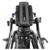 Prompter People TRI-HD500 Heavy-Duty Tripod with 100mm Fluid Head (50lbs Payload) - Coremicro