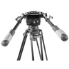 Prompter People TRI-HD500 Heavy-Duty Tripod with 100mm Fluid Head (50lbs Payload) - Coremicro