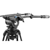 Prompter People TRI-HD500 Heavy-Duty Tripod with 100mm Fluid Head (50lbs Payload) - Coremicro