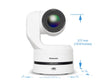 Panasonic AW-UE160 4K 20x PTZ 3-Camera + Free AW-RP150 Promotion (White) - Coremicro