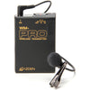 Azden WLT/PRO VHF Wireless Bodypack Transmitter with Omni Lavalier Mic (169 & 170 MHz) - Coremicro